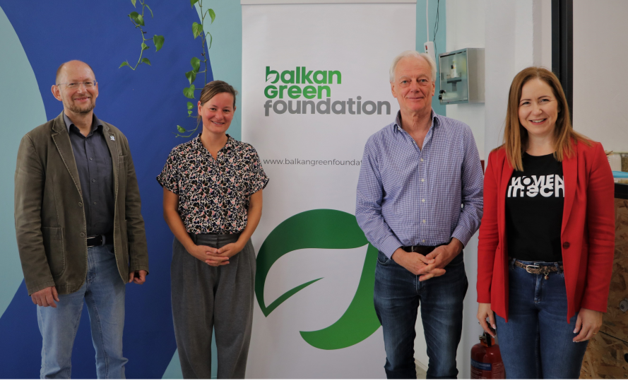 Jury of the 11th edition of Balkan Green Ideas (Andras Krolopp, Yvonne Reif, Andreas von Schoenberg, Synthia Dodig)